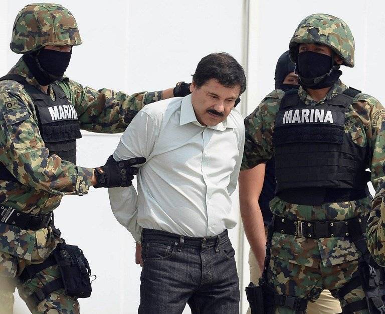 Joaquín "El Chapo" Guzmán capturado