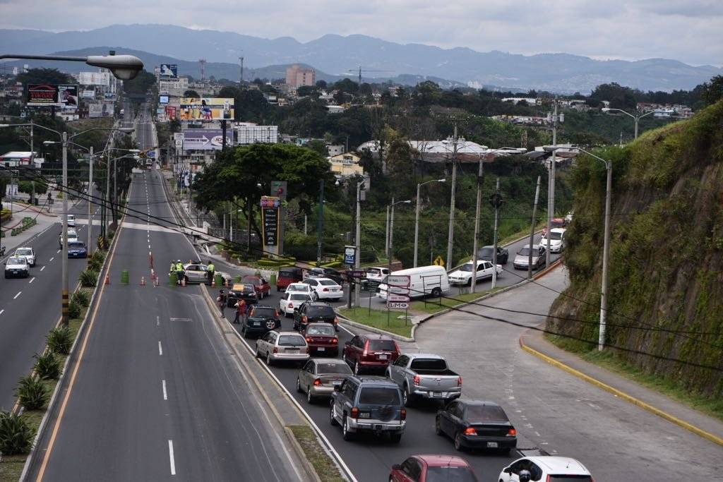 Trabajos en el puente Belice, Municipalidad de Guatemala