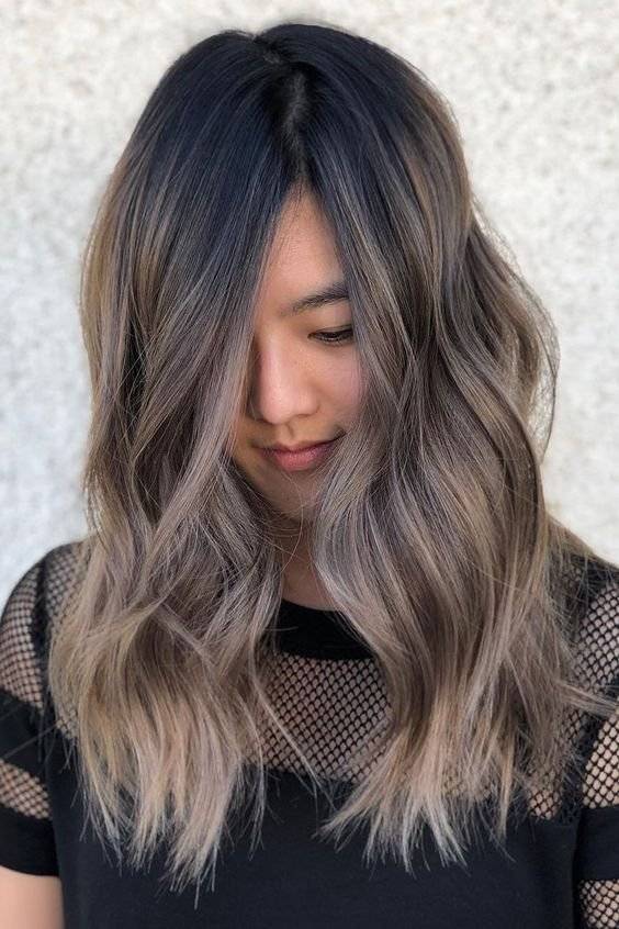 balayage para morenas