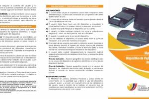 Manual de uso de grillete