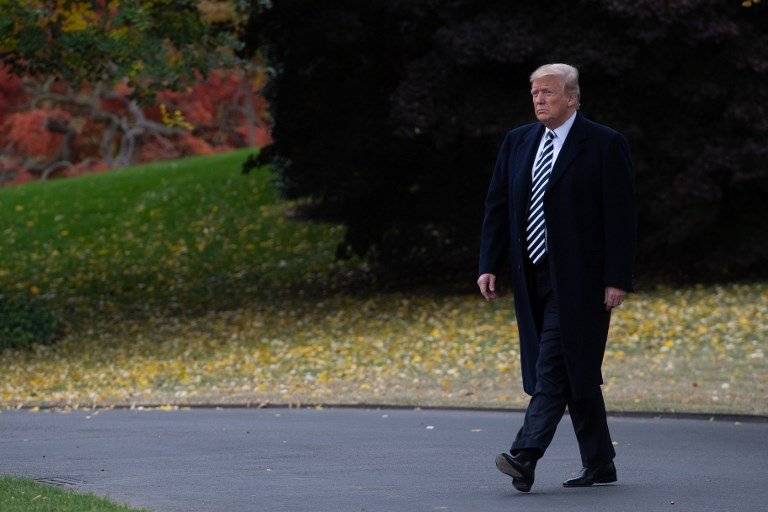 Donald Trump en la Casa Blanca