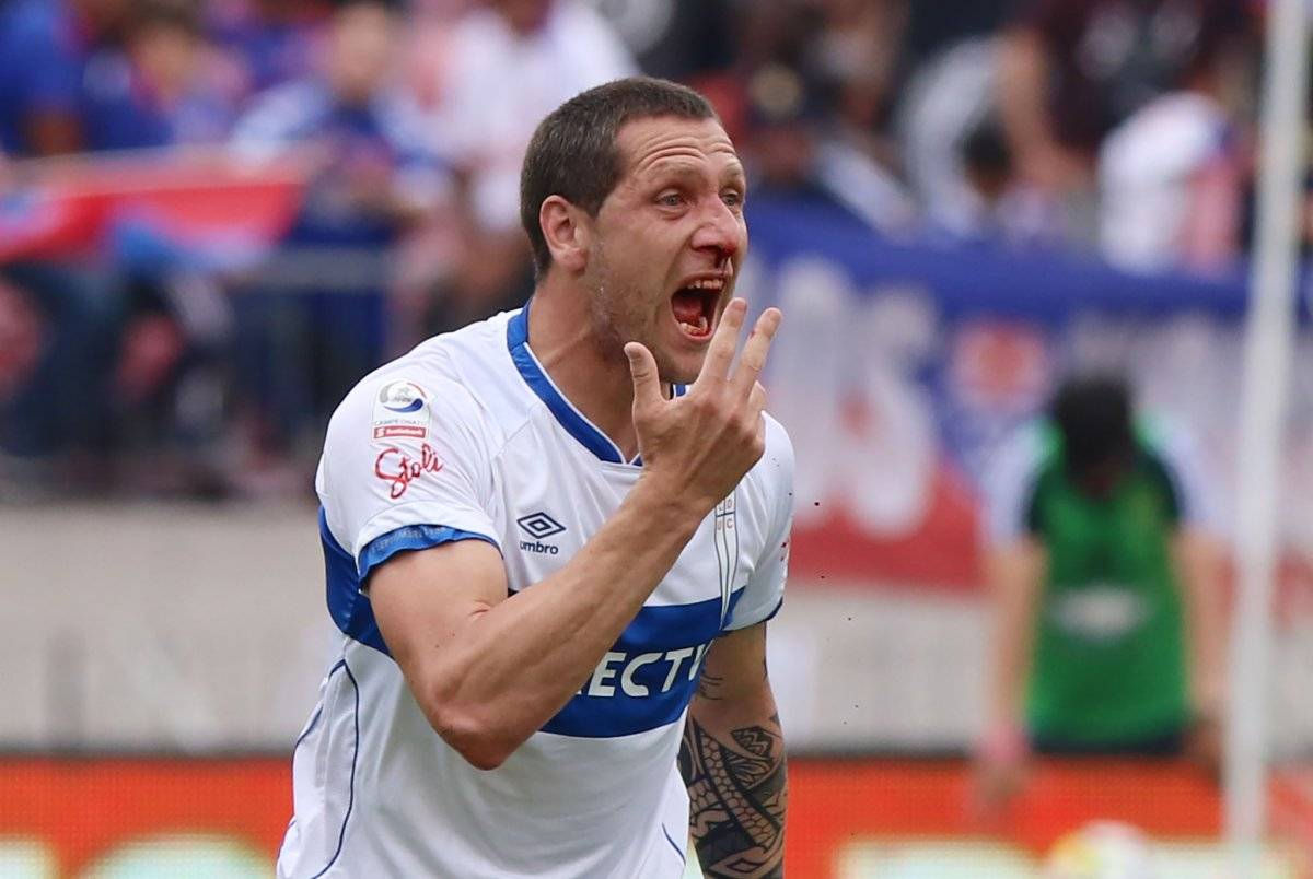 El mediocampista tiene feliz a los Cruzados / imagen: Agencia UNO