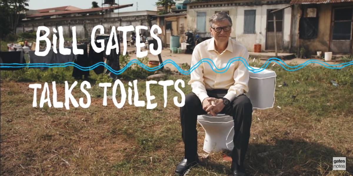 Bill Gates reinventa el retrete para mejorar el mundo Bill Gates reinventa el retrete para mejorar el mundo