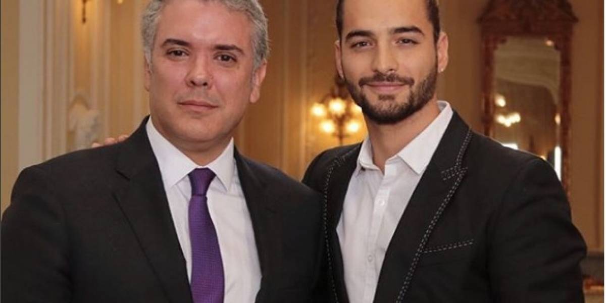 Maluma visitó al presidente de Colombia y le llovieron críticas Maluma visitó al presidente de Colombia y le llovieron críticas