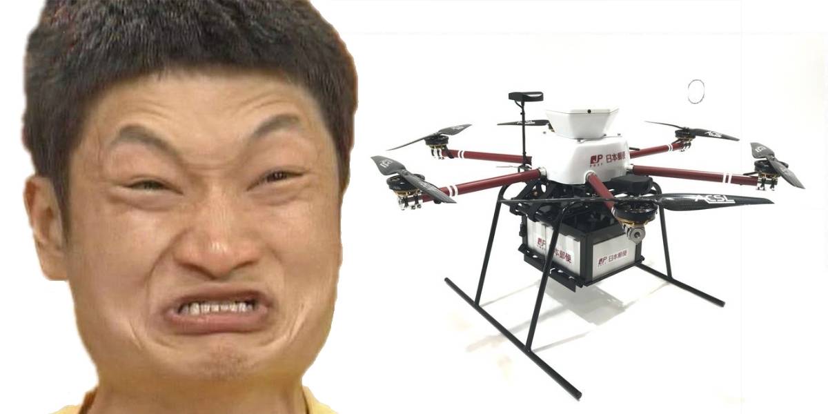 Japón ya usa drones para entregar el correo