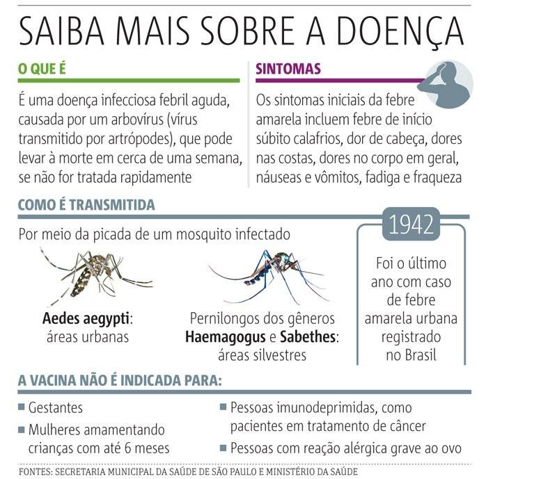 saiba mais sobre febre amarela