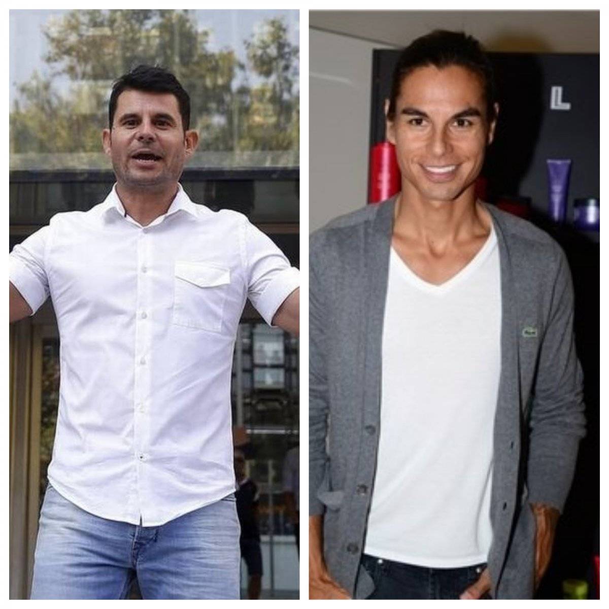 Javier Sánchez y Julio Iglesias Jr.