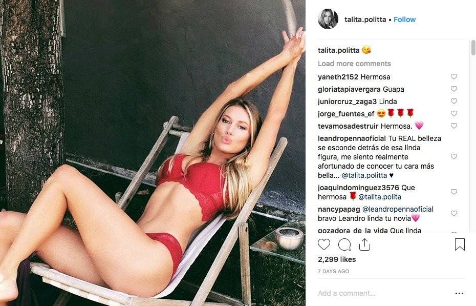 Leandro Penna y Talita Politta