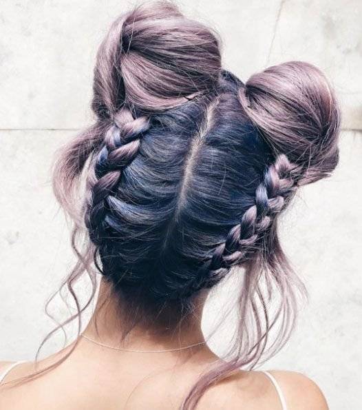 chongos con trenzas