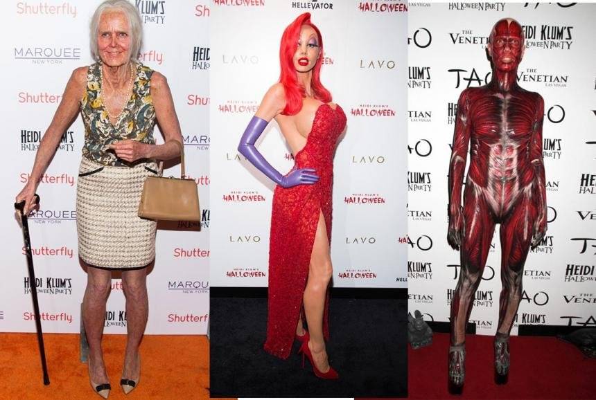 Heidi Klum disfraces