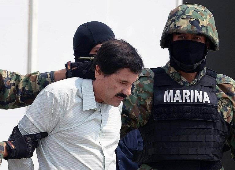 Joaquín "El Chapo" Guzmán capturado