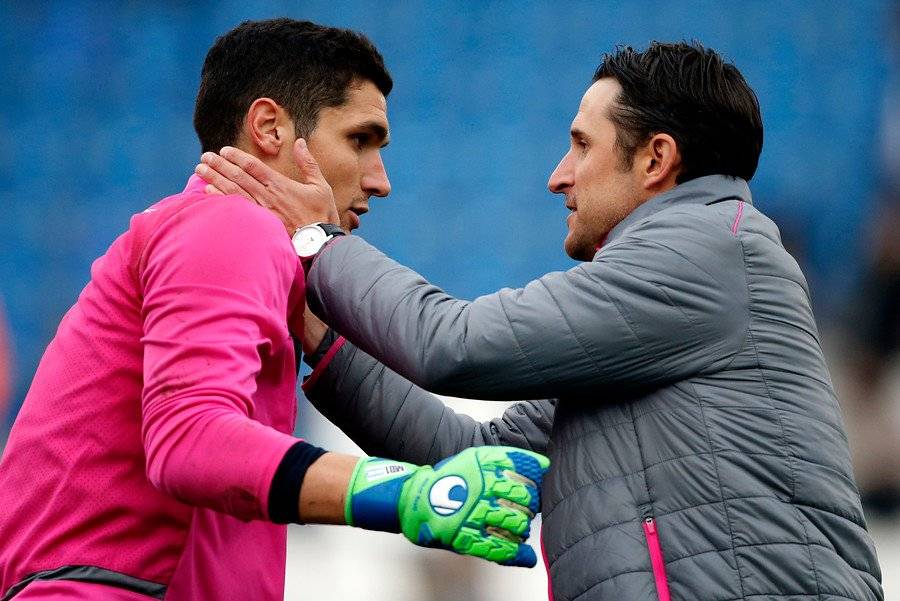 El arquero Matías Dituro es otro que termina contrato en la UC en diciembre y que Beñat quiere para el 2019 / Foto: Photosport