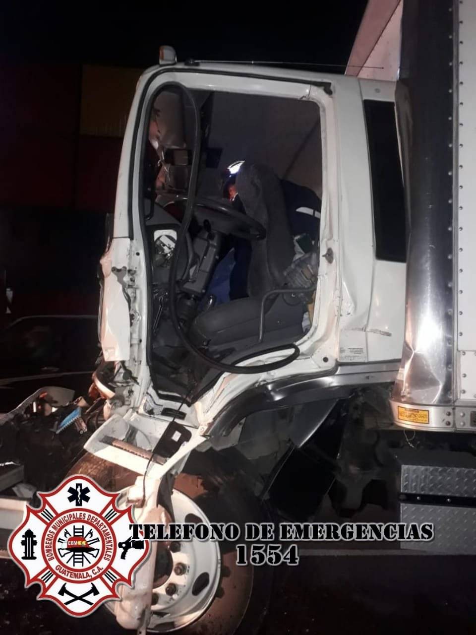 accidente en Km. 52 ruta Interamericana
