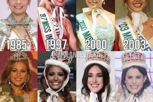 Estas son las ocho corona de Venezuela en Miss Internacional