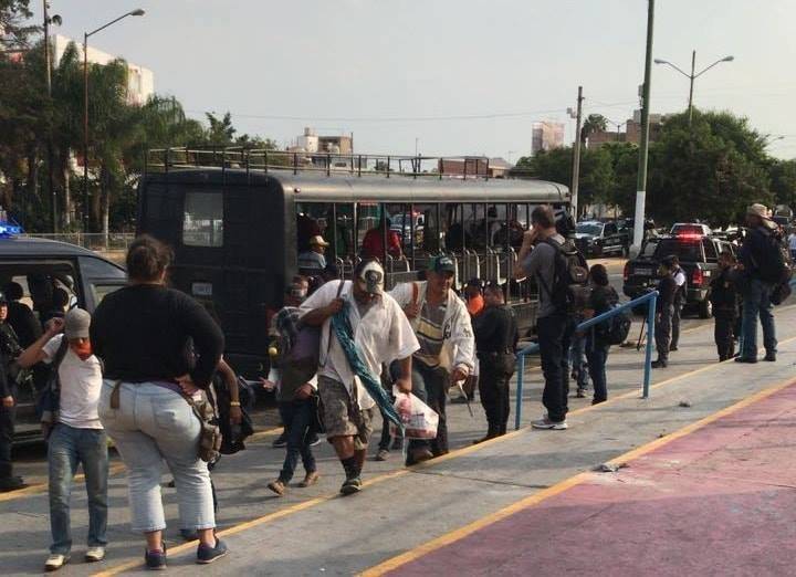 Llegan primeros integrantes de la Caravana Migrante a Guadalajara