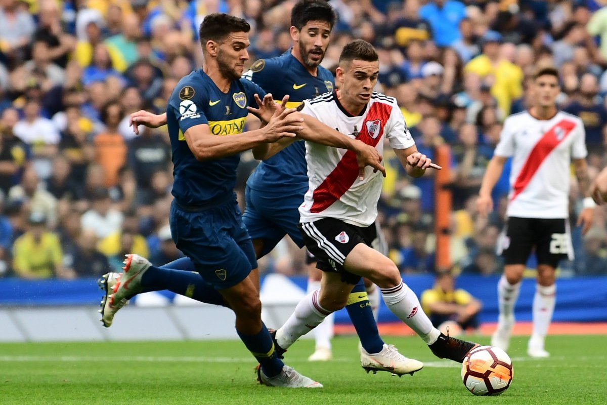 Boca y River empatan en el partido de ida en la Final de ...