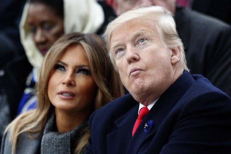 Melania y Donald Trump