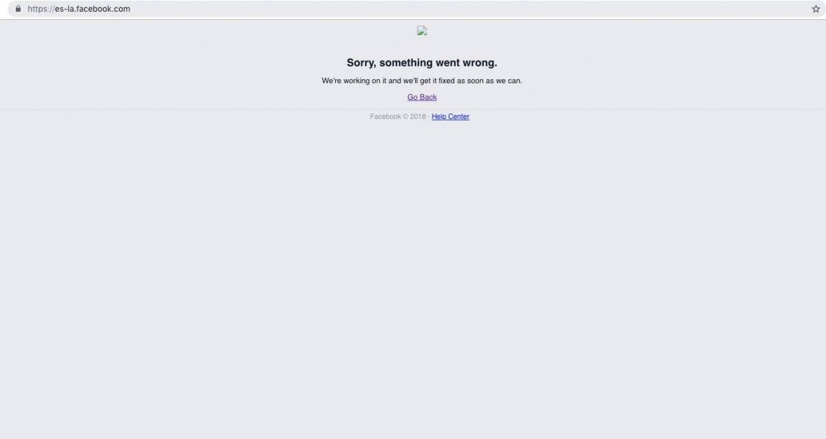Facebook se cayó a nivel mundial