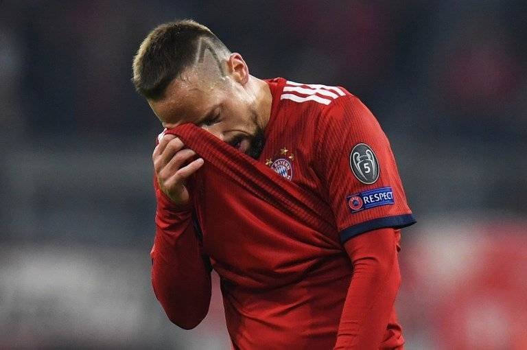 Frank Ribéry con el Bayern Múnich