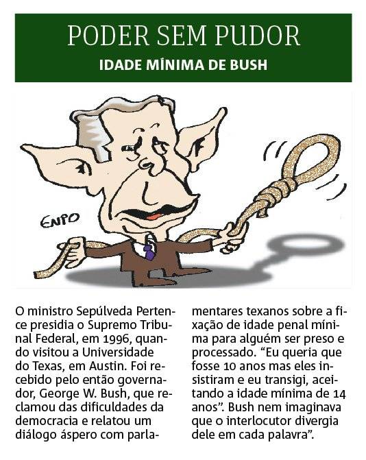 idade mínima de bush