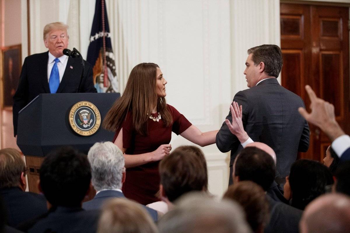 Altercado entre Trump y corresponsal de CNN