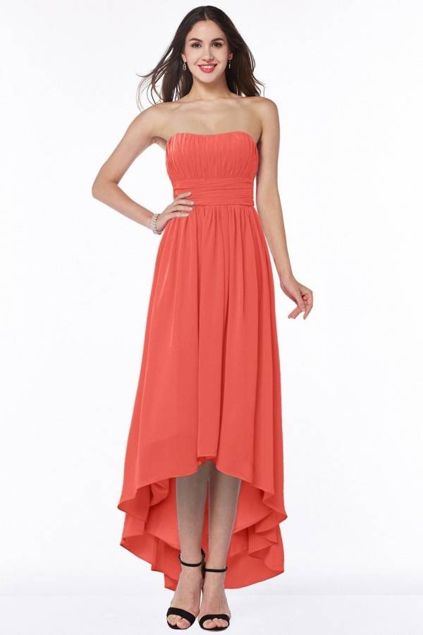 living coral dress