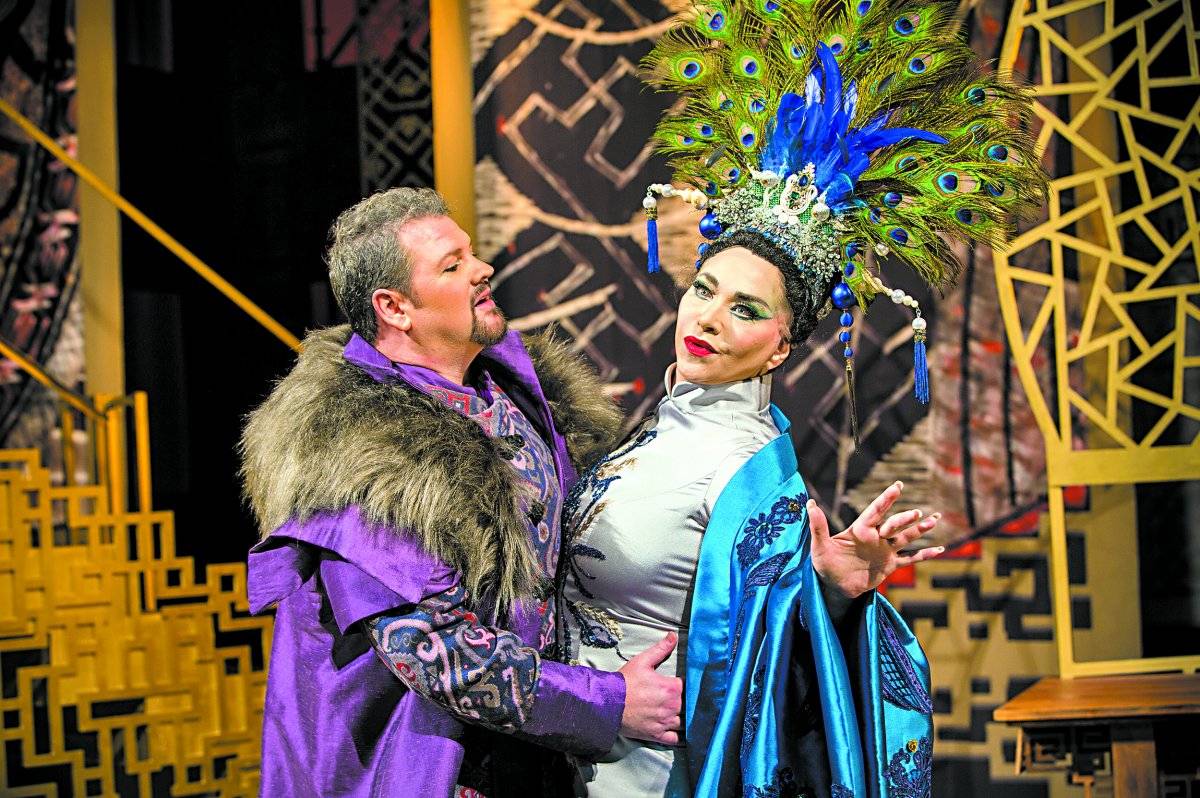 Montagem Ópera Turandot
