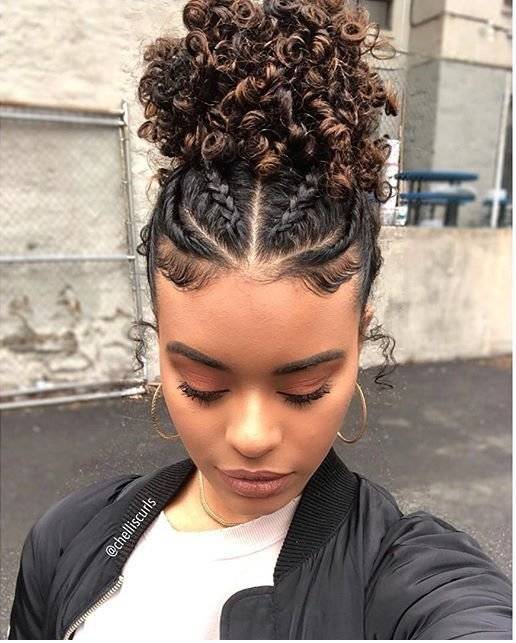 peinados para cabello corto chino