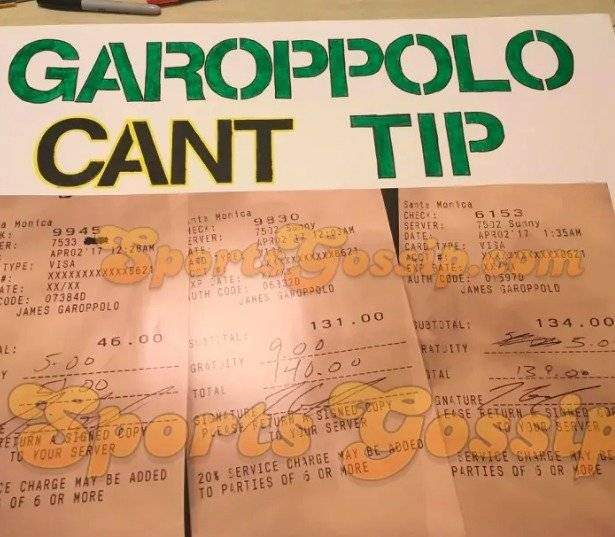 Cuentas Jimmy Garoppolo
