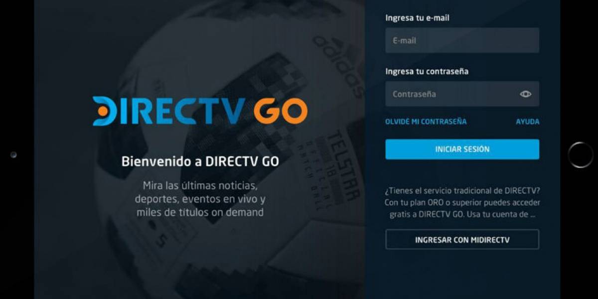 DIRECTV GO: Contenidos On Demand y en vivo sin necesidad de tener TV Paga o Antena Satelital
