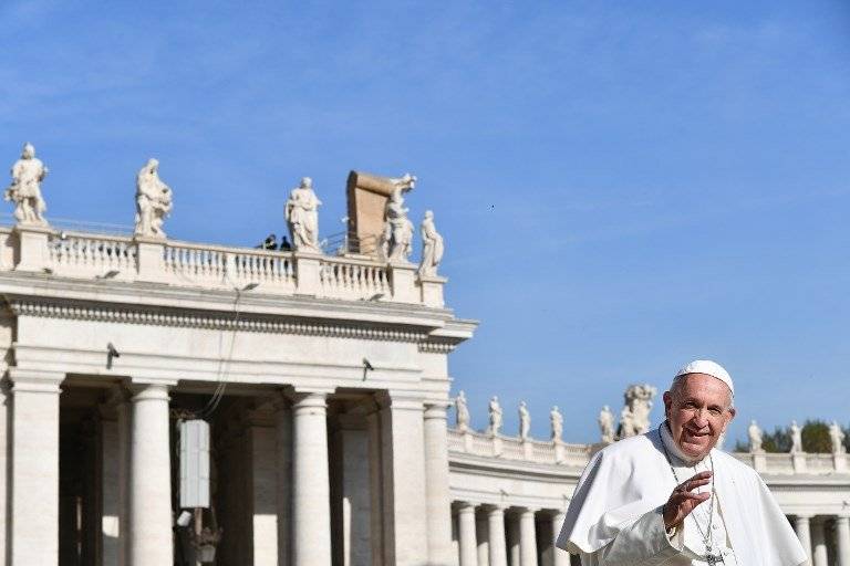 Papa Francisco en El Vaticano