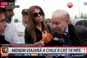 Carlos Menem alzó la voz: