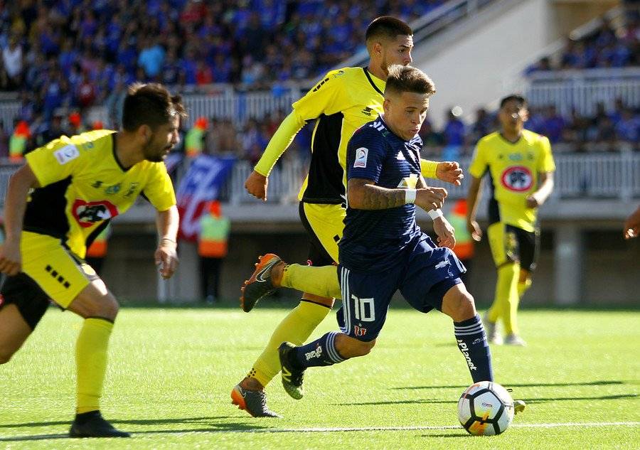 Yeferson Soteldo, máxima figura de la Universidad de Chile, es parte de la nueva camada de Venezuela / Foto: Agencia UNO