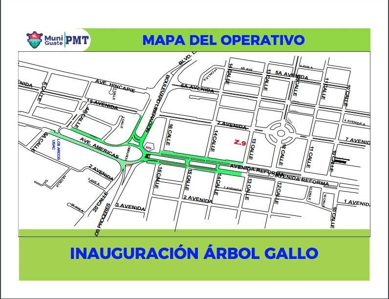 Calles cerradas árbol gallo