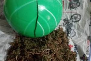 Capturan a hombre que intentaba ingresar pelota rellena de droga a una cárcel