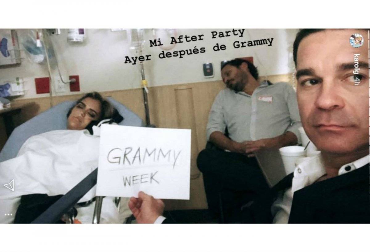 Karol G hospitalizada