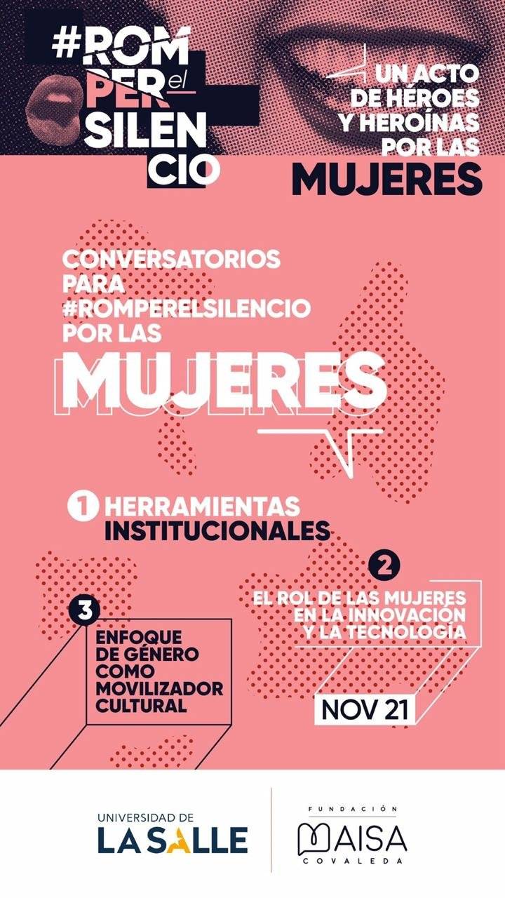 Conversatorios para romper el silencio