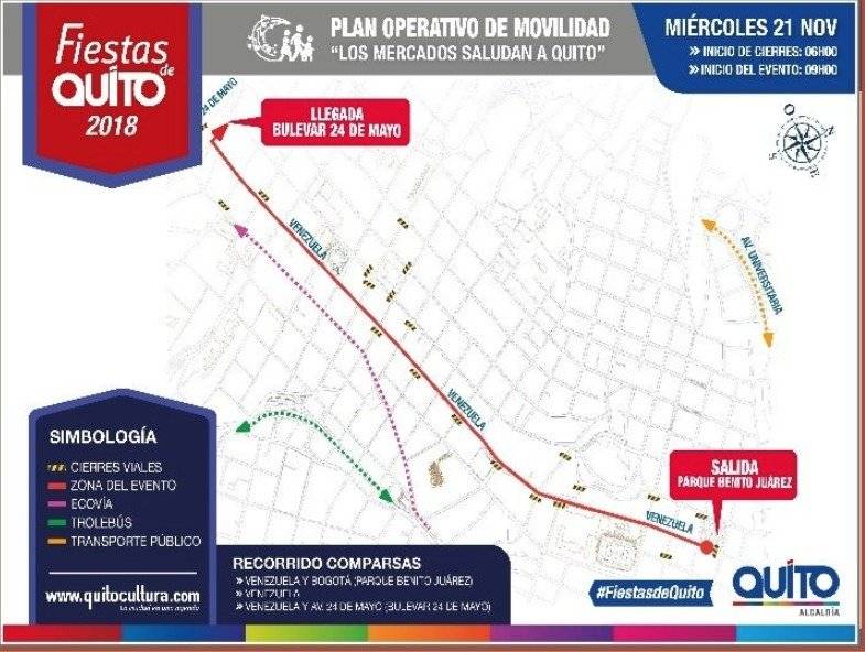 Cierre vial por evento