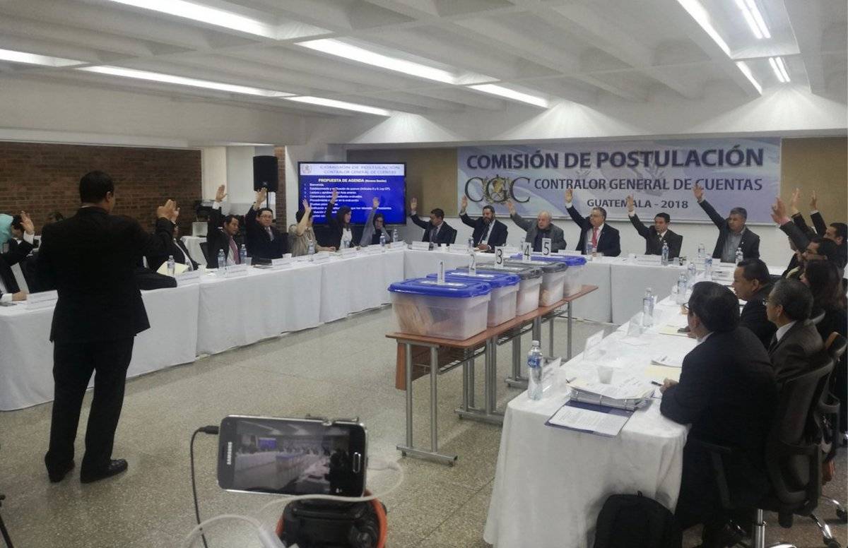Comisión de postulación para contralor general
