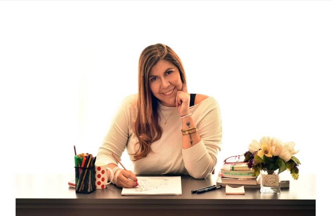 Sandra Gaitan, ilustradora.