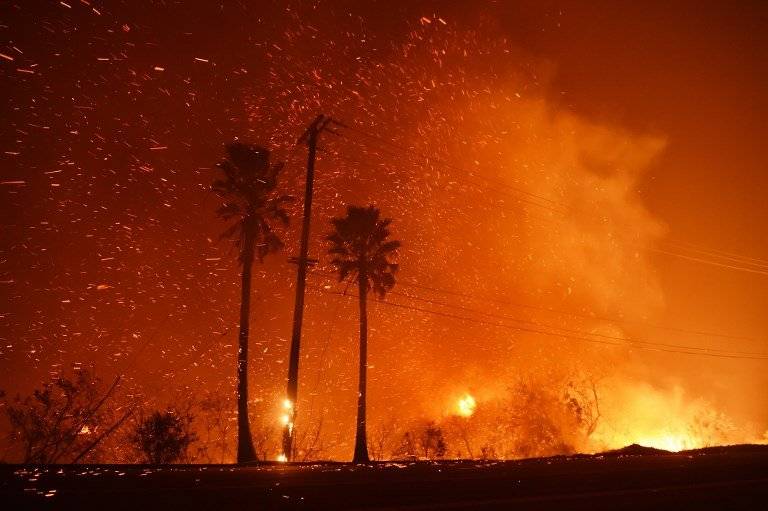 Incendio en California
