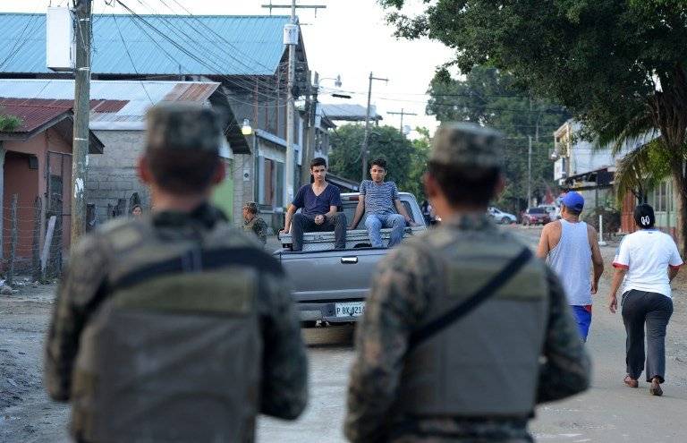 Operativo en Honduras