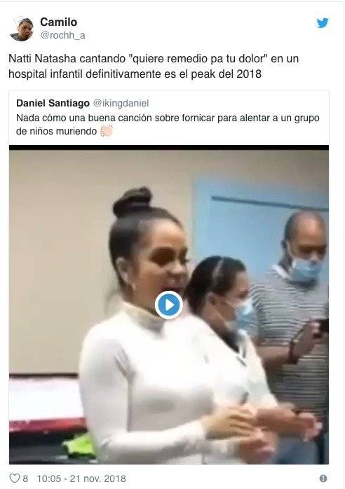 Atacan a Natti Natasha por cantarle