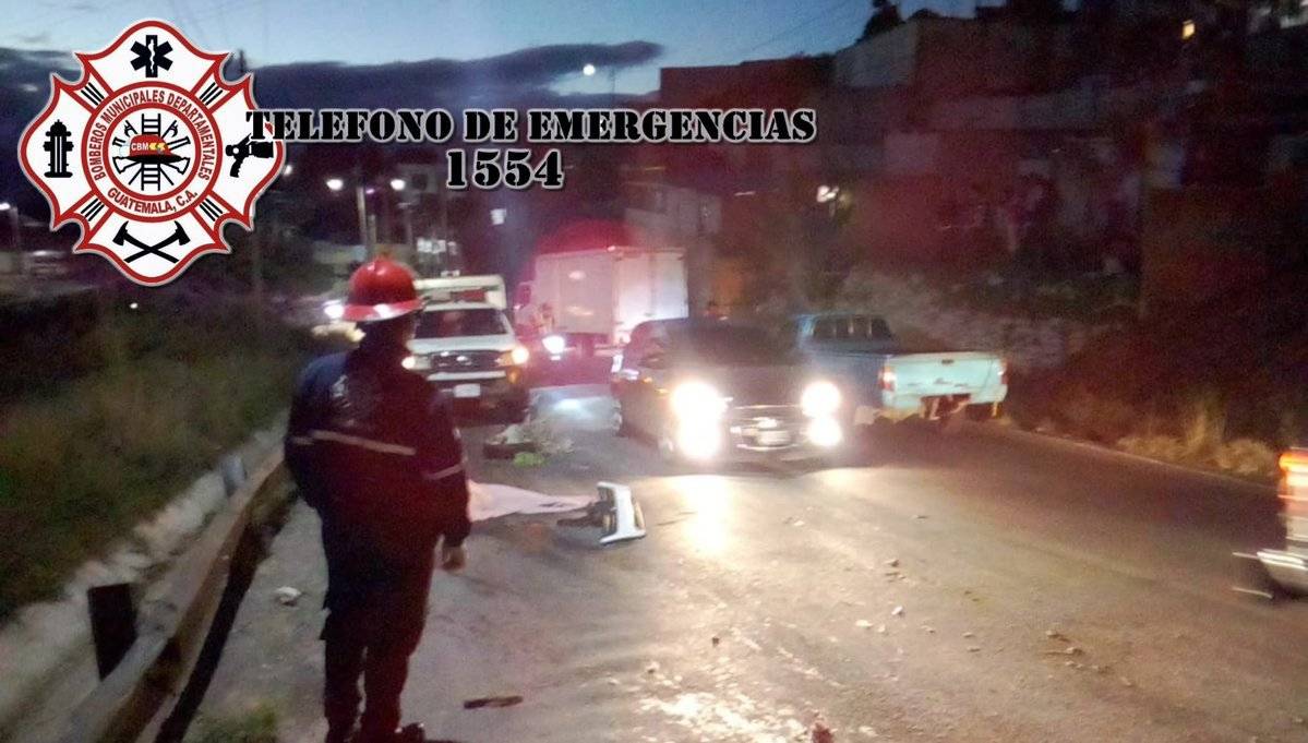 Accidente de tránsito en cuesta El Zope