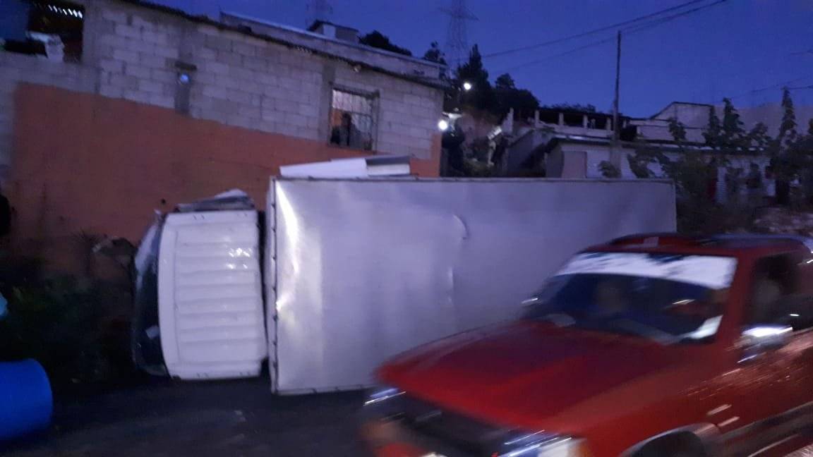 Accidente de tránsito en cuesta El Zope