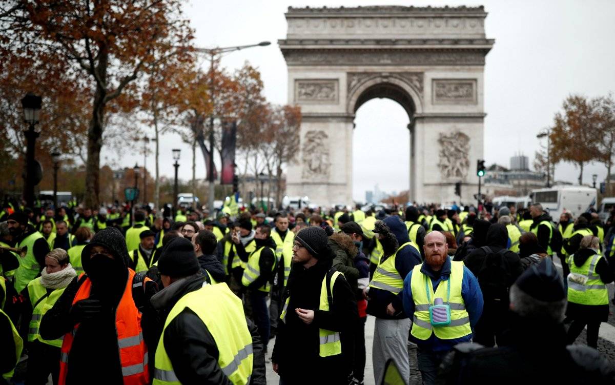 manifestação paris