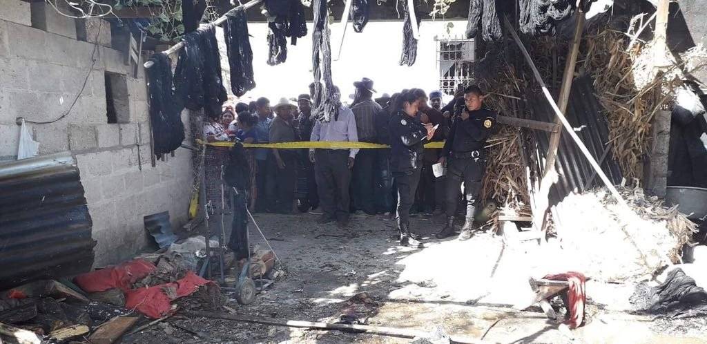 Incendio cohetería Totonicapán