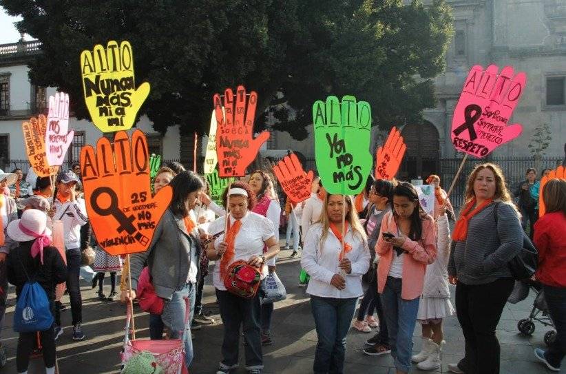 Marcha contra la violencia de género