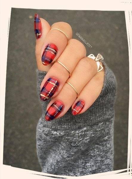 Uñas para navidad