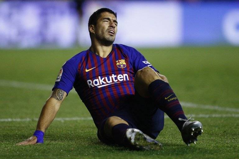 Luis Suárez lesionado